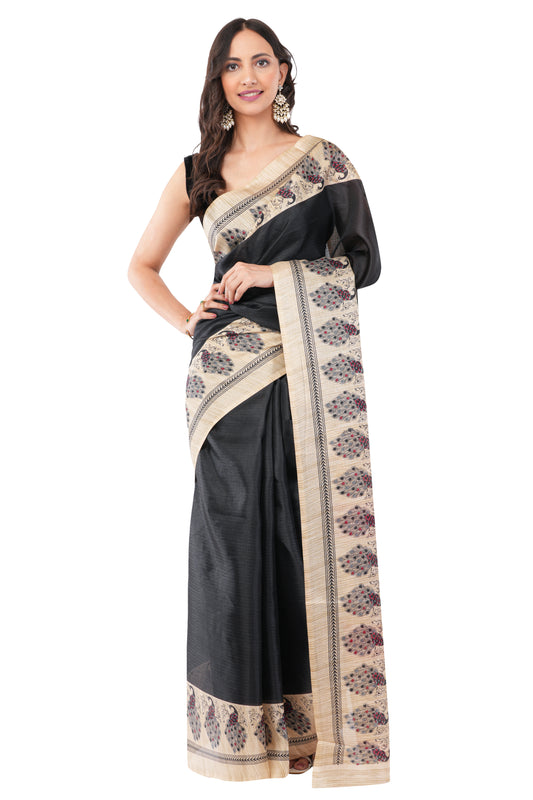 Midnight Bloom – The Power Statement Saree