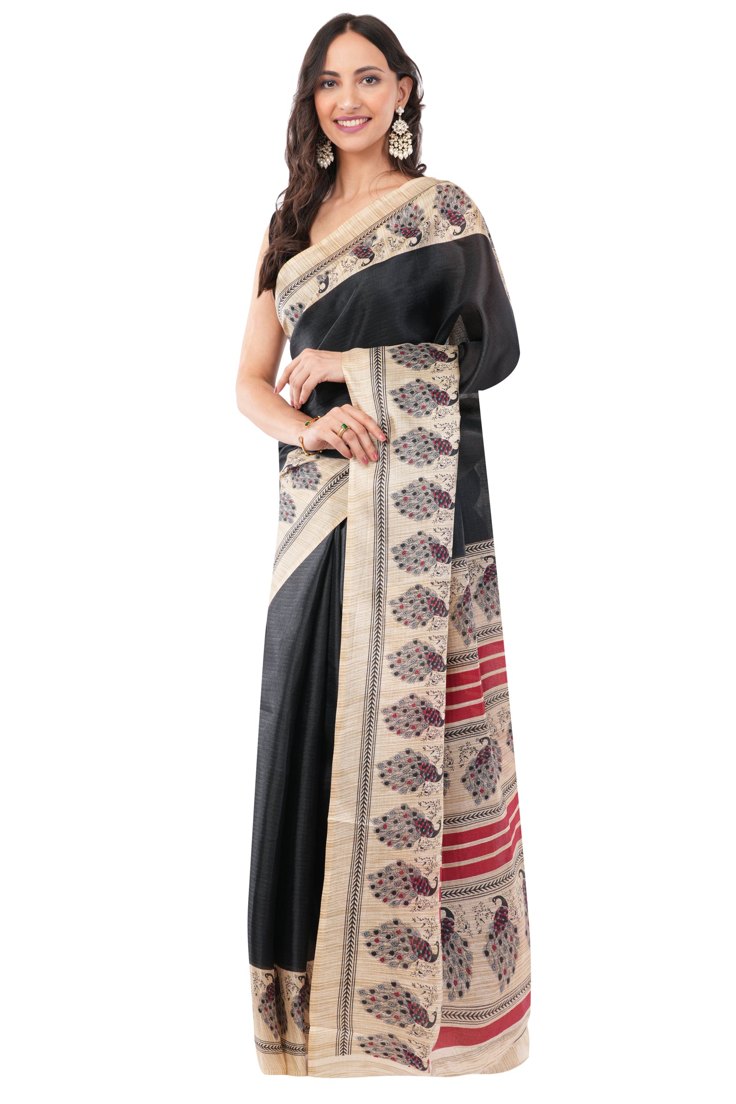 Midnight Bloom – The Power Statement Saree