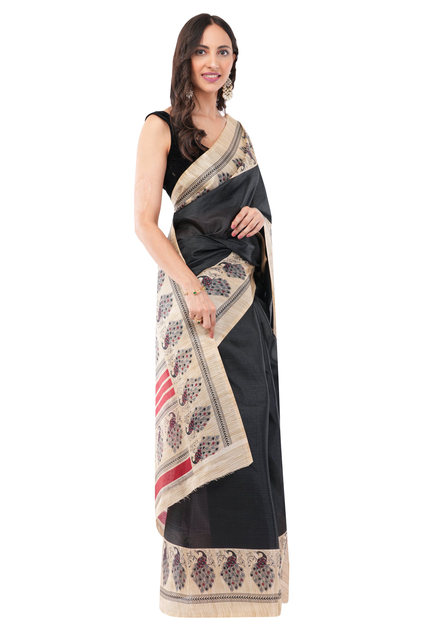 Midnight Bloom – The Power Statement Saree