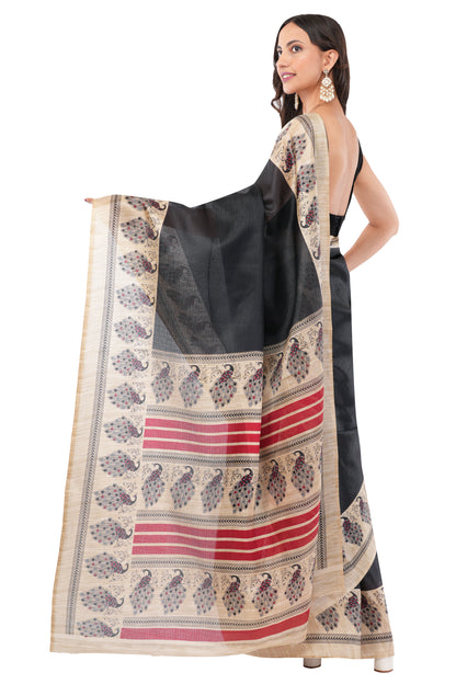 Midnight Bloom – The Power Statement Saree