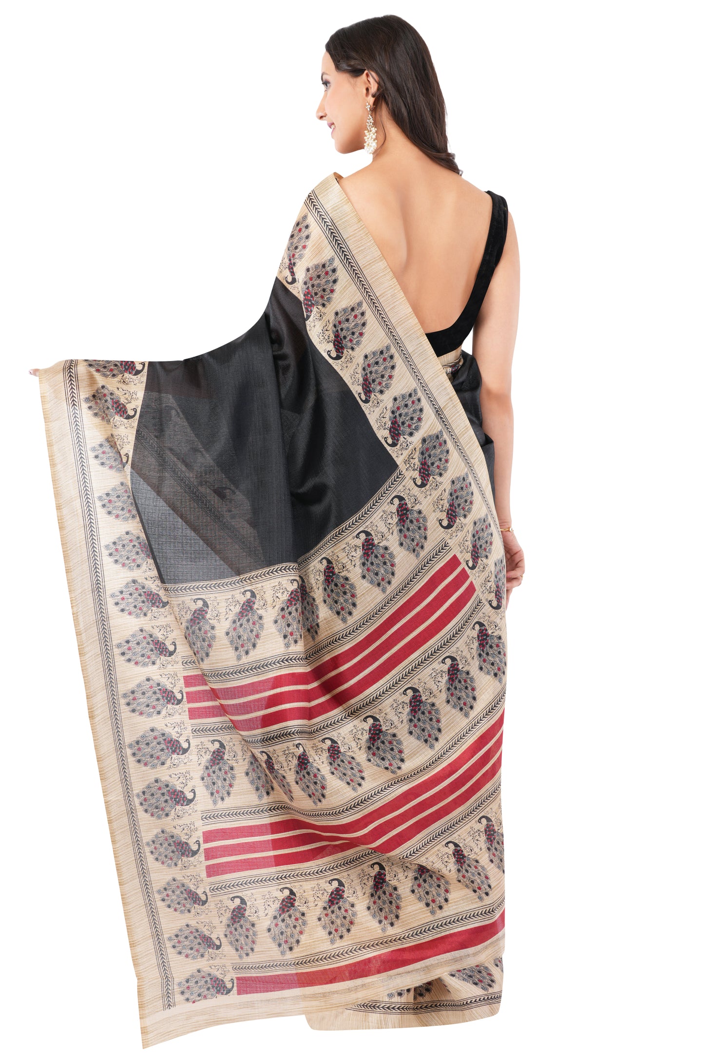 Midnight Bloom – The Power Statement Saree
