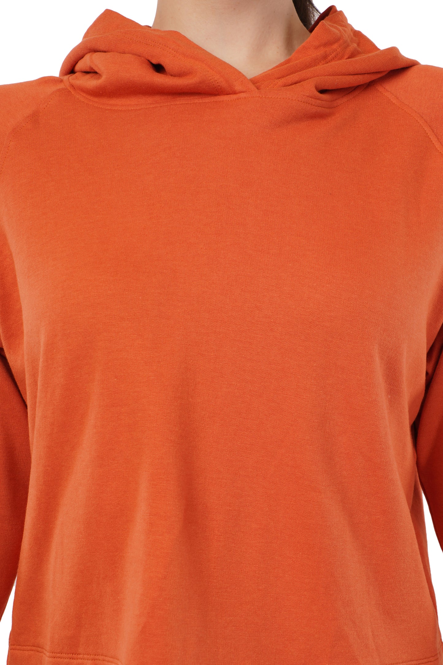 The Persimmon Hoodie | Cropped Bamboo Sweatshirt