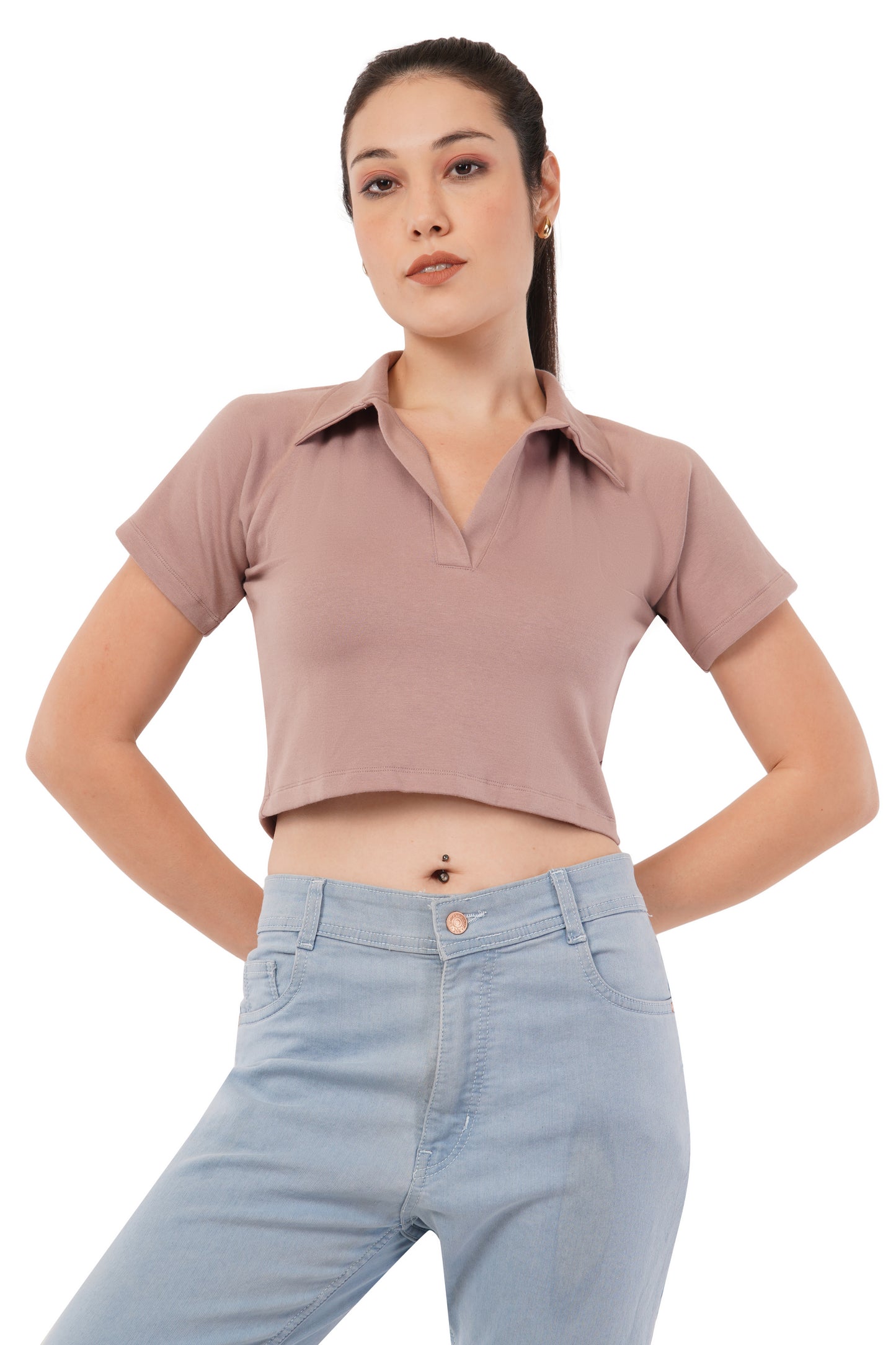 The Dustflower Polo | Short Sleeve Bamboo Top