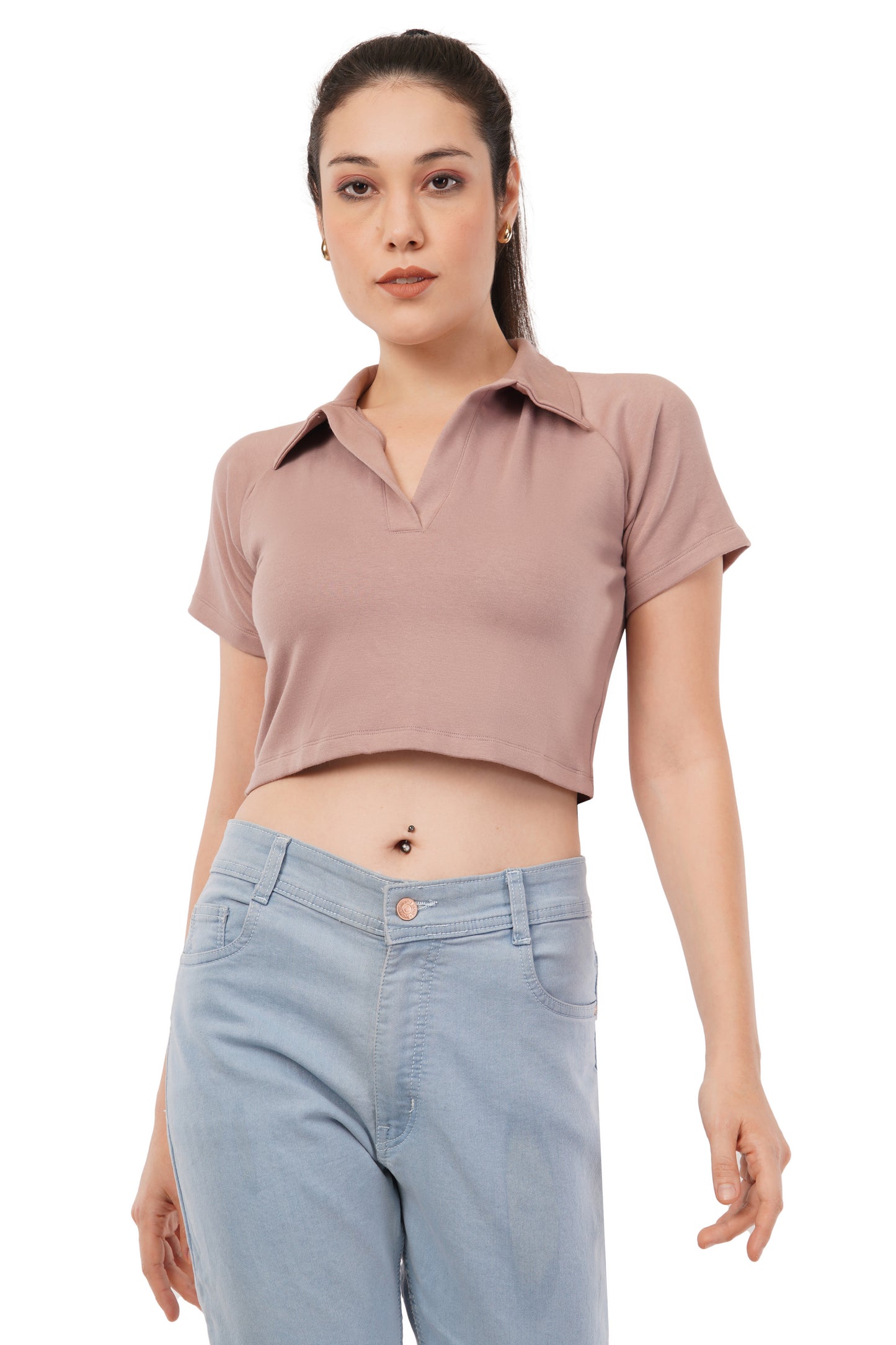 The Dustflower Polo | Short Sleeve Bamboo Top
