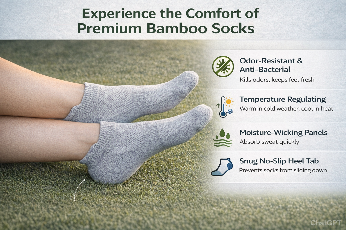 Bamboo Loafer Socks - Set of 2