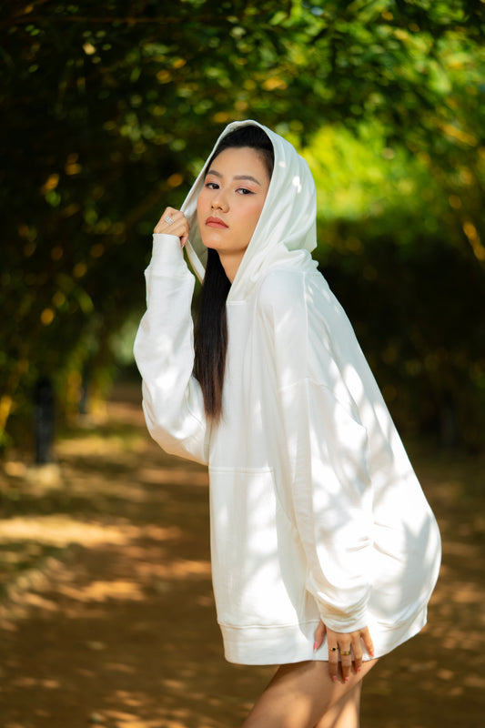 The Ivory Essential Hoodie | Classic Bamboo Pullover