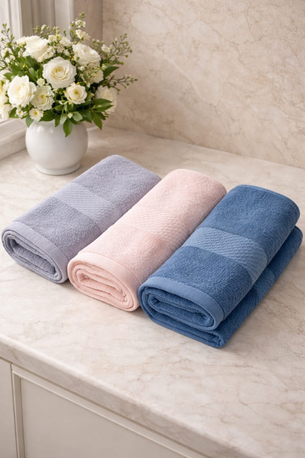 Bamboo Hand Towel - Set of 3