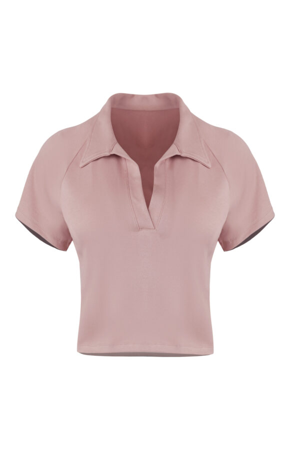 The Dustflower Polo | Short Sleeve Bamboo Top