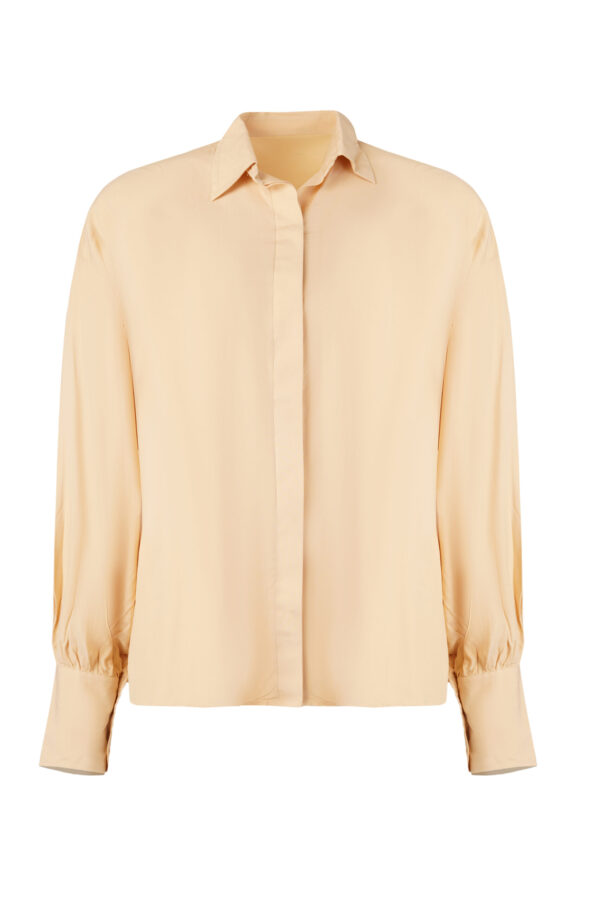 The Honeygold top | Gathered Sleeve Shirt