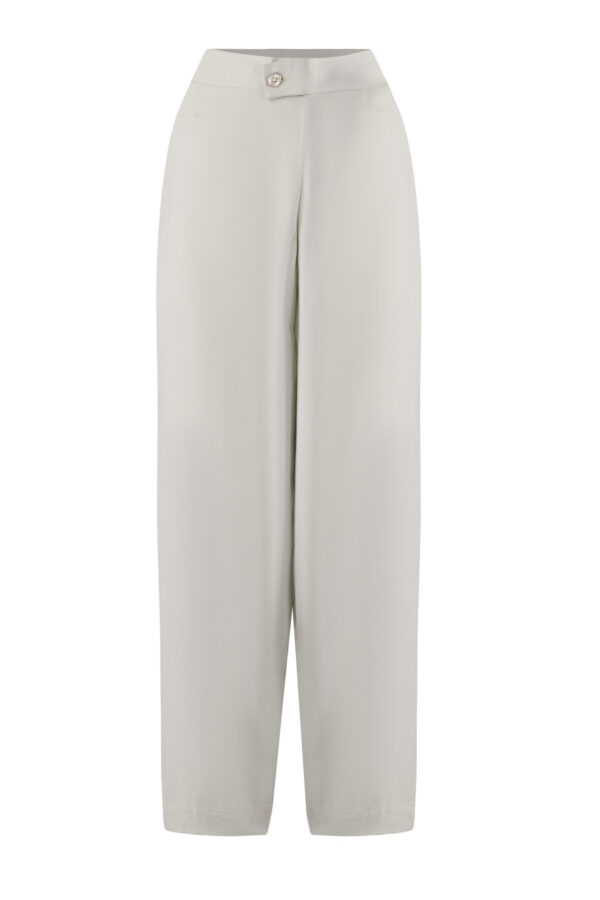 The Serenity Tailored Trousers in Sage Mist