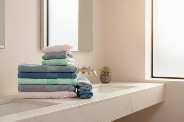 Bamyor bamboo hand towel – set of 5